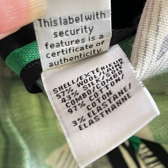 Diane Von Furstenberg $368 Floral Print Skirt Size 12 Wool/Silk NWT - Picture 3 of 4